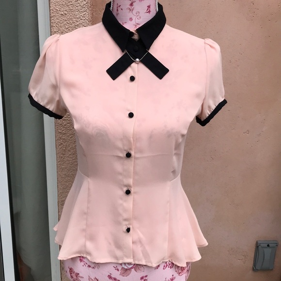 Forever 21 Tops - Blush pink poly feels like a lightweight voile